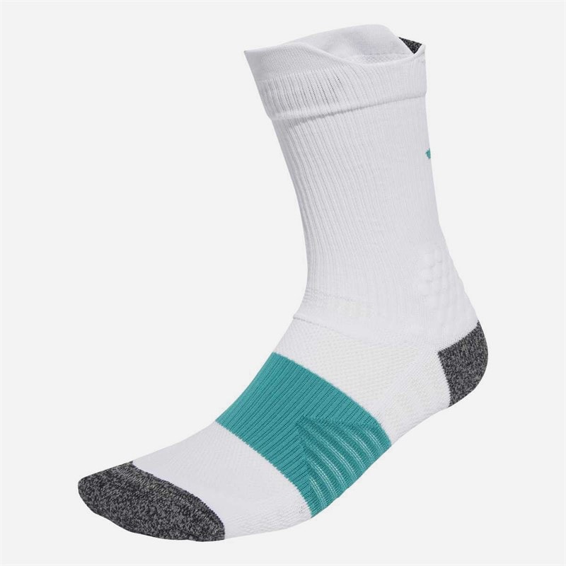 adidas Runxboost Running Socks White/Pure Teal