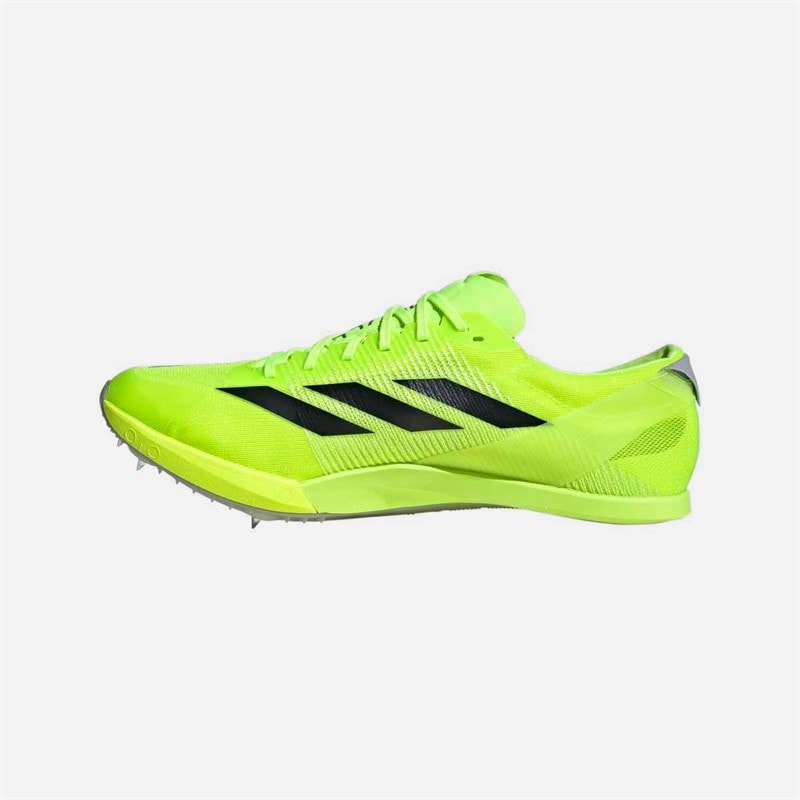 adidas Adizero Finese Track Sprinting Spikes Lucid Lemon/Core Black/Halo Silver - Image 5