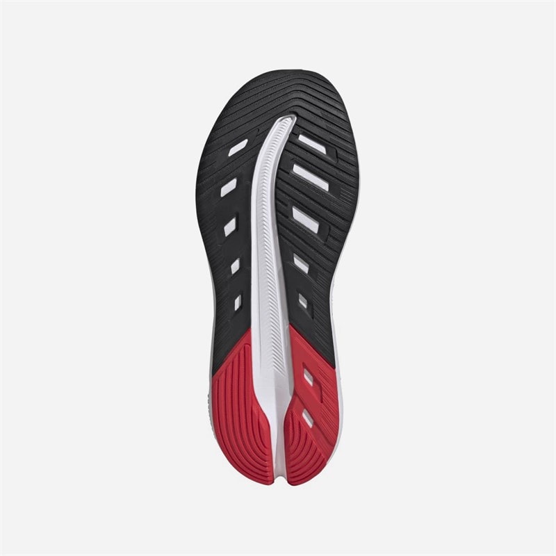 adidas Mens Questar 3 Neutral Running Shoes Cloud White/Core Black/Pure Ruby - Image 2