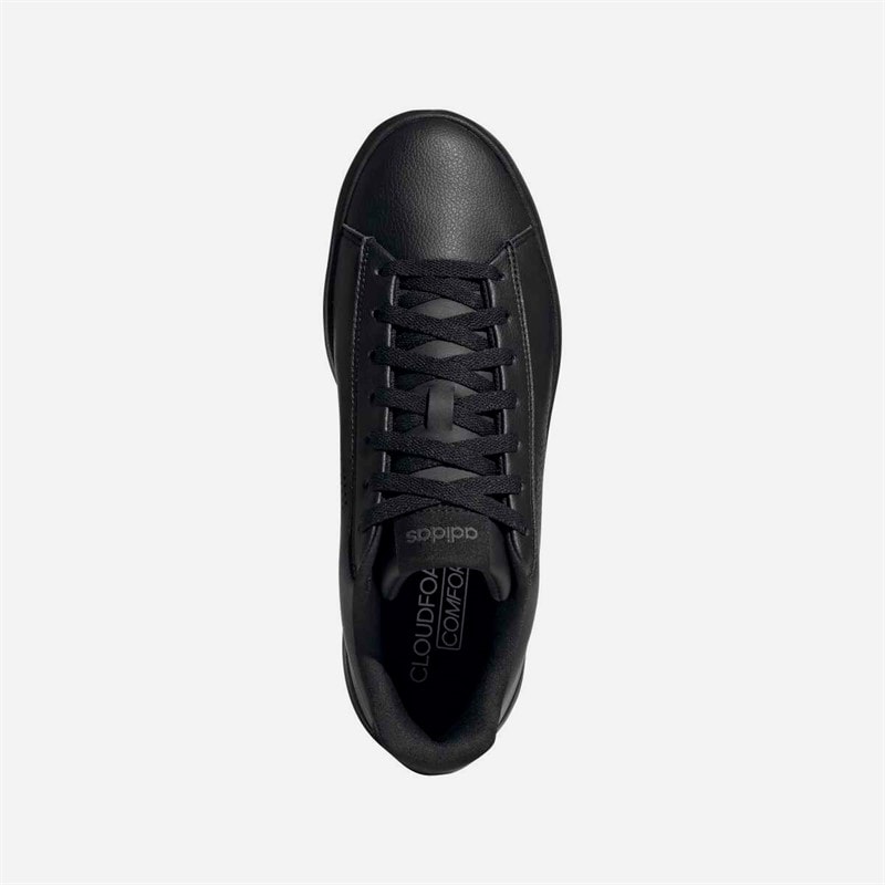 adidas Mens Acesmash Base Trainers Core Black/Core Black/Core Black - Image 4