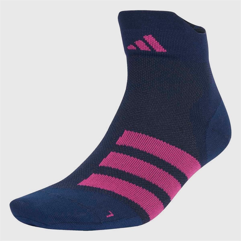 adidas BMW Berlin Marathon 2025 Running Socks Collegiate Collegiate Navy/Semi Green Spark