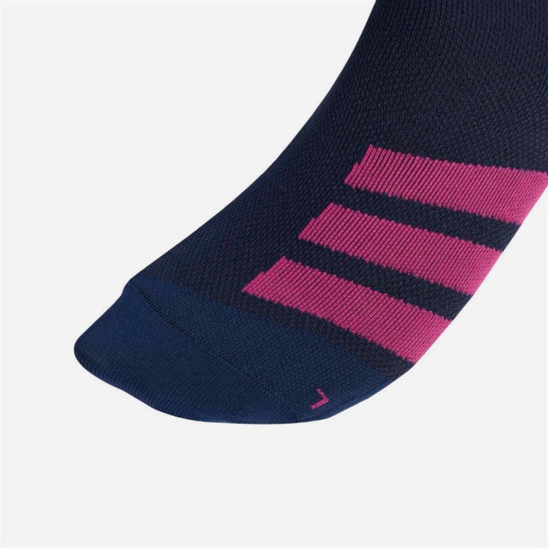 adidas BMW Berlin Marathon 2025 Running Socks Collegiate Collegiate Navy/Semi Green Spark - Image 3