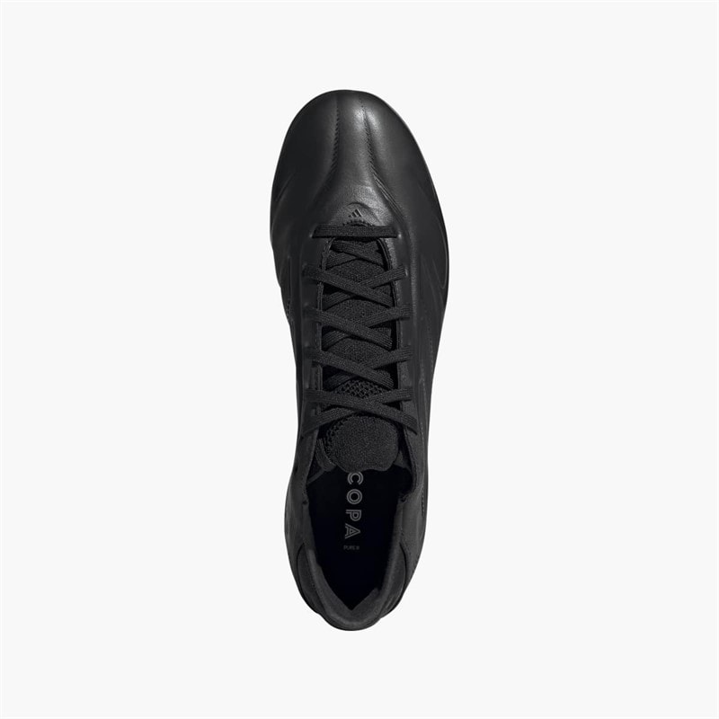 adidas Mens Copa Pure 3 Pro Black Pack FG Firm Ground Football Boots Core Black/Core Black/Iron Metallic - Image 4