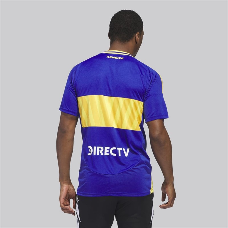 adidas Mens Cabj Boca Juniors 24/25 Home Jersey Semi Lucid Blue/Bold Gold - Image 2