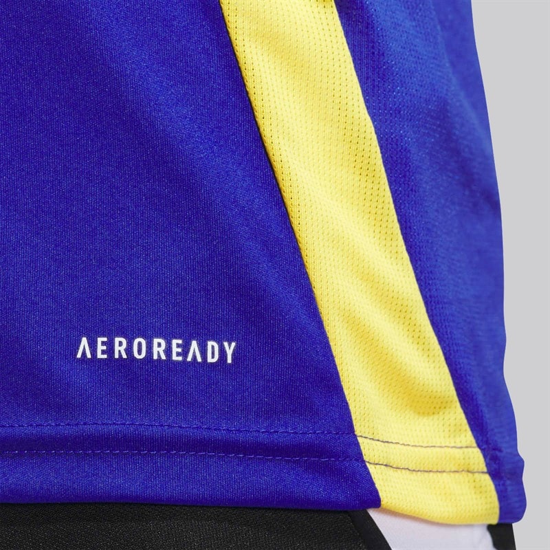 adidas Mens Cabj Boca Juniors 24/25 Home Jersey Semi Lucid Blue/Bold Gold - Image 4