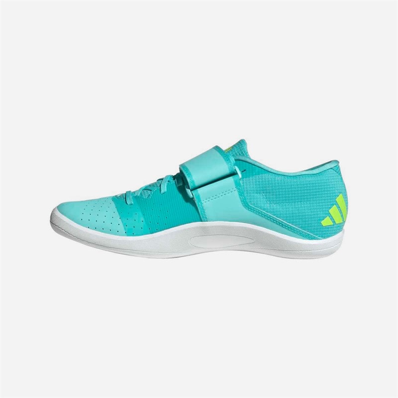 adidas Adizero Throws Cloudfoam Throwing Field Event Spikes Flash Aqua/Zero Metalic/Lucid Lemon - Image 5