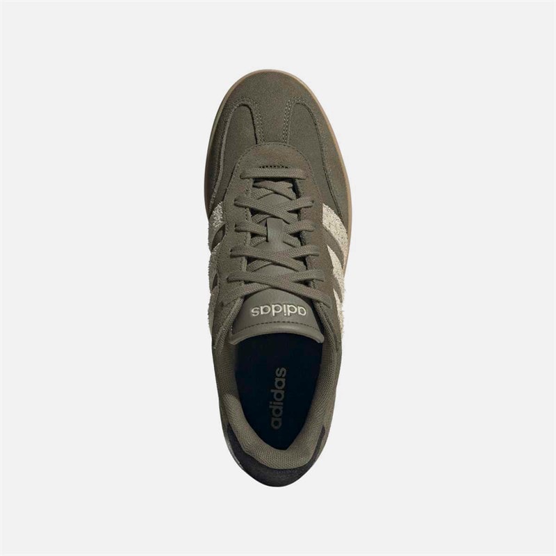 adidas Mens Barreda Trainers Olive Strata/Wonder Beige/Gum - Image 4