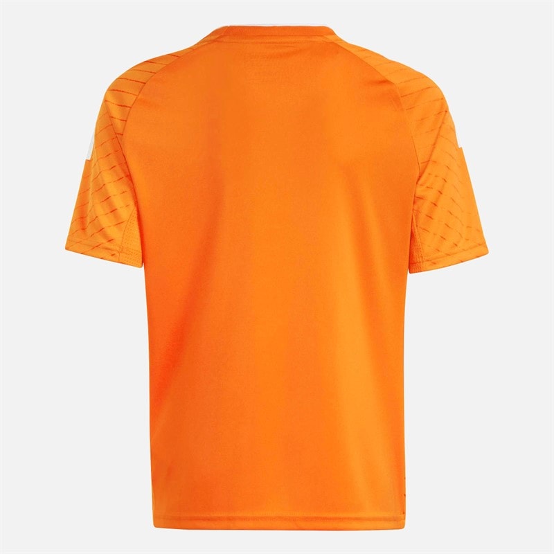 adidas Junior Boys Campeon 23 T-Shirt Team Orange - Image 2