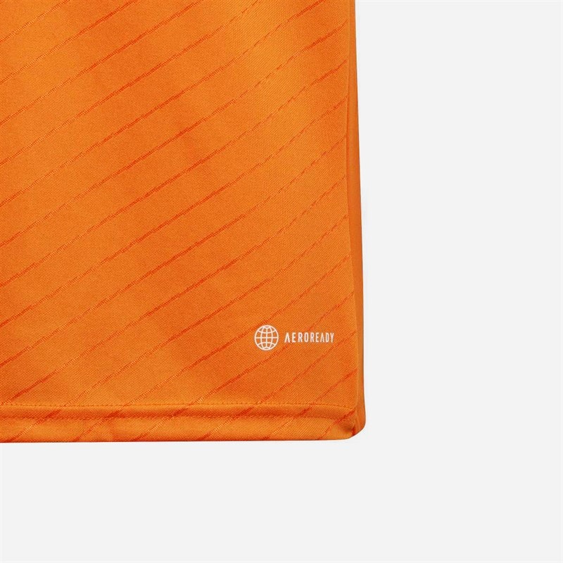 adidas Junior Boys Campeon 23 T-Shirt Team Orange - Image 4