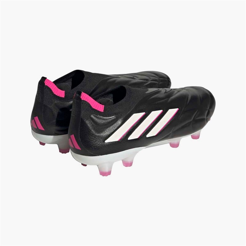 adidas Mens Copa Pure+ Laceless Own Your Football Pack FG Firm Ground Football Boots Core Black/Zero Metalic/Team Shock Pink - Image 3