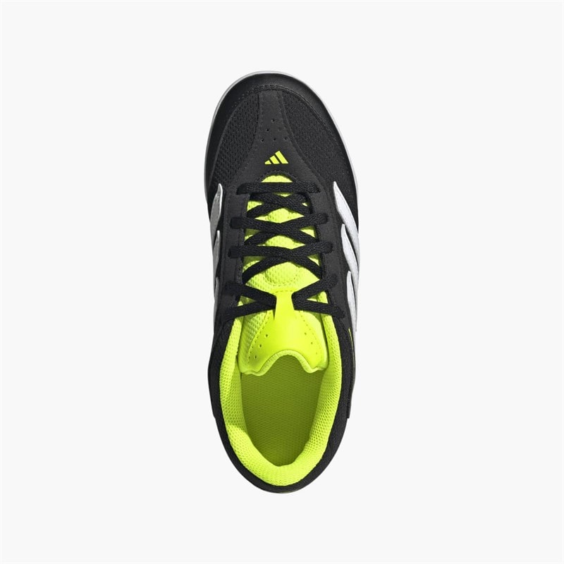 adidas Junior Copa Court League IN Indoor Football Boots Core Black/Cloud White/Lucid Lemon - Image 4
