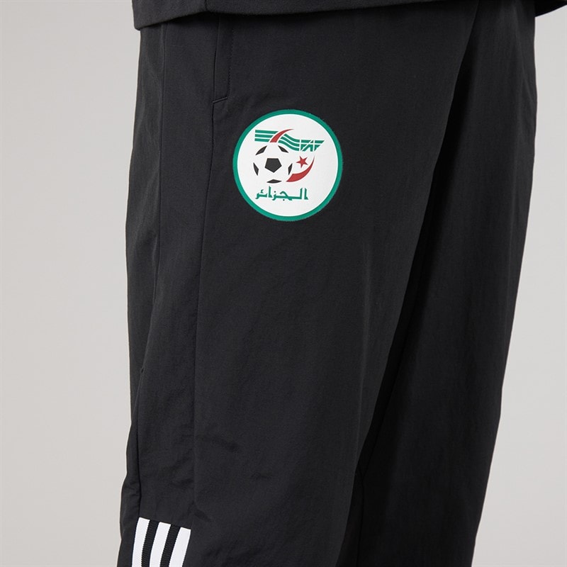 adidas Mens FAF Algeria Presentation Track Pants Black - Image 5