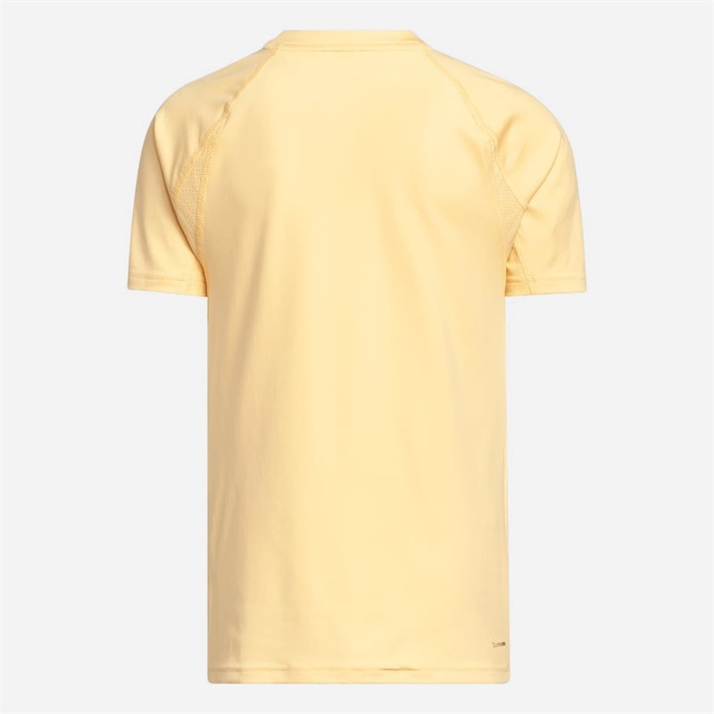 adidas Junior Girls Club Climacool T-Shirt Ice Tangerine - Image 2