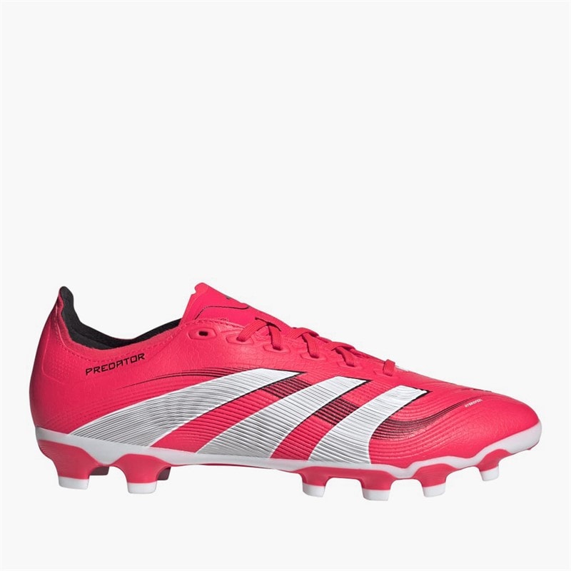 adidas Mens Predator League Pure Victory Pack MG Multi Ground Football Boots Lucid Red/White/Black