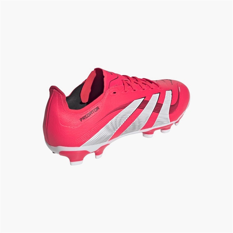 adidas Mens Predator League Pure Victory Pack MG Multi Ground Football Boots Lucid Red/White/Black - Image 3