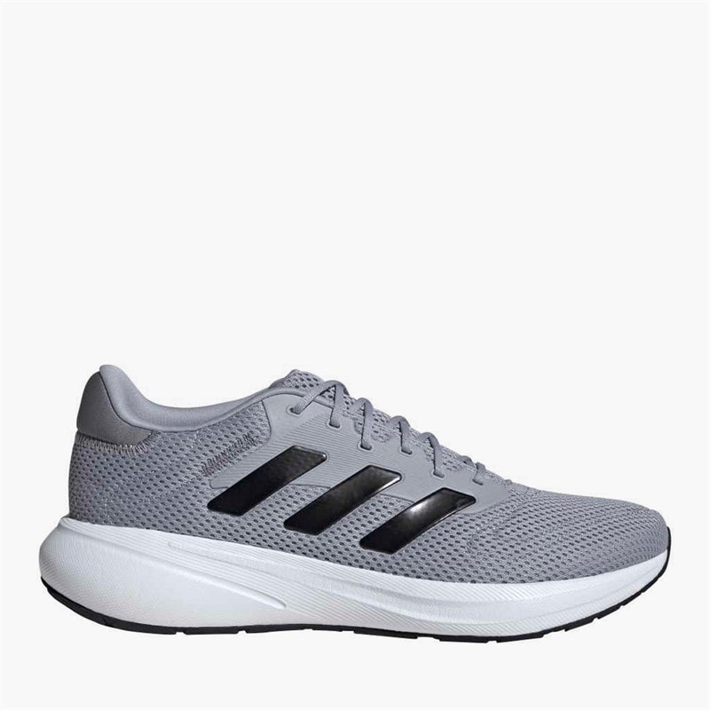 adidas Mens Response Runner Neutral Running Shoes Halo Silver/Core Black/Grey