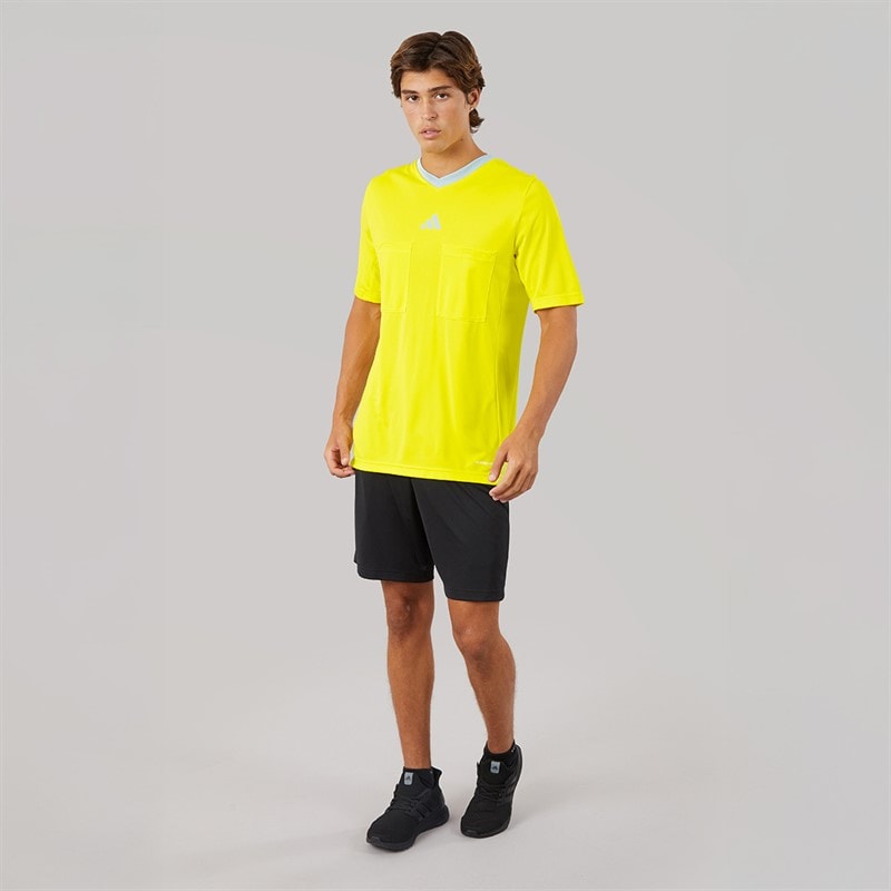 adidas Mens Referee 22 Jersey Bright Yellow - Image 4