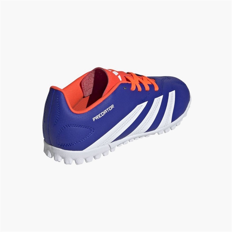 adidas Junior Predator Club Advancement Pack TF Astro Football Boots Lucid Blue/Cloud White/Solar Red - Image 3