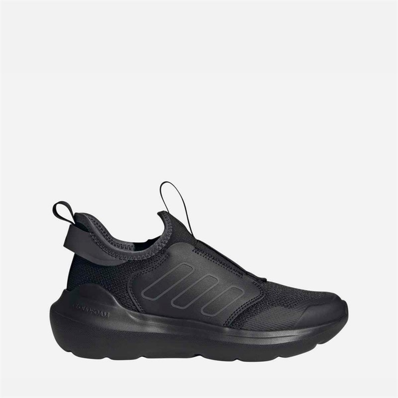 adidas Junior Tensaur Comfort Trainers Core Black/Grey Six/Grey Six - Image 1
