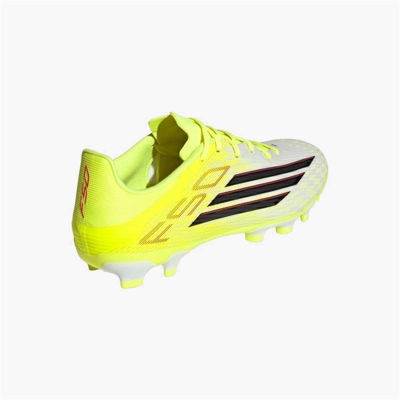 adidas Mens F50 League Born For Goals Pack MG Multi Ground Football Boots Team Solar Yellow/Core Black/Lucid Red - Image 3