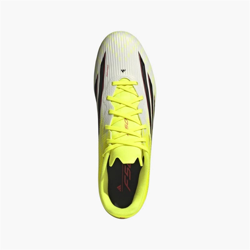 adidas Mens F50 League Born For Goals Pack MG Multi Ground Football Boots Team Solar Yellow/Core Black/Lucid Red - Image 4