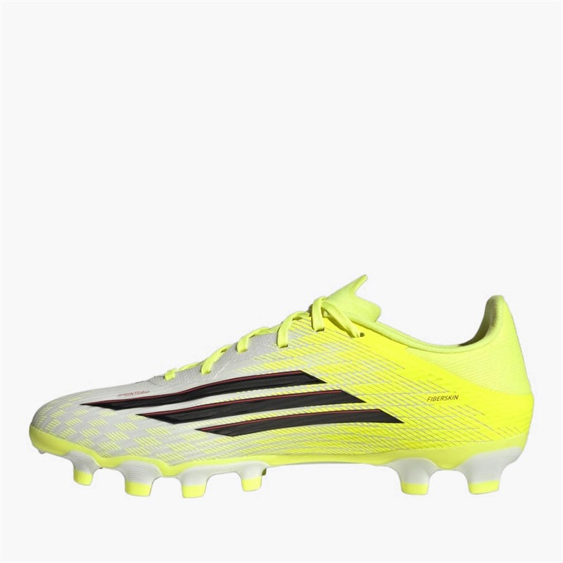adidas Mens F50 League Born For Goals Pack MG Multi Ground Football Boots Team Solar Yellow/Core Black/Lucid Red - Image 5