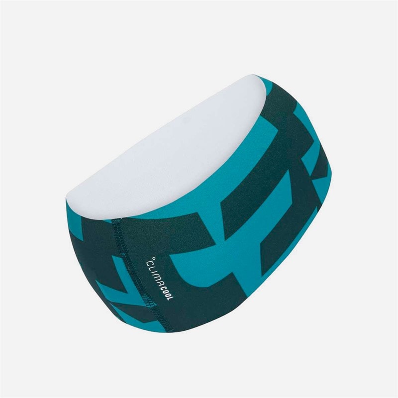 adidas Terrex Xperior Climacool Graphic Running Headband Aurora Ivy/Pure Teal - Image 2