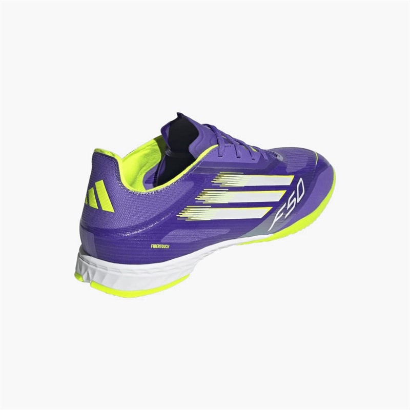 adidas Mens F50 Pro Radiant Blaze Pack IN Indoor Football Boots Purple Rush/Cloud White/Lucid Lemon - Image 3