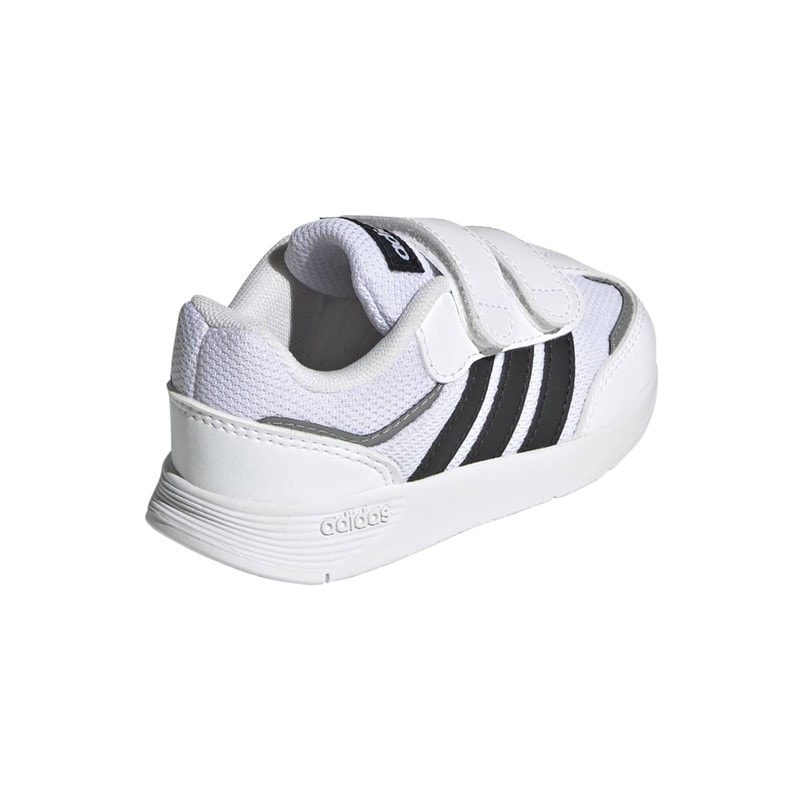 adidas Infant Tensaur Switch Velcro Trainers Cloud White/Core Black/Grey Four - Image 3
