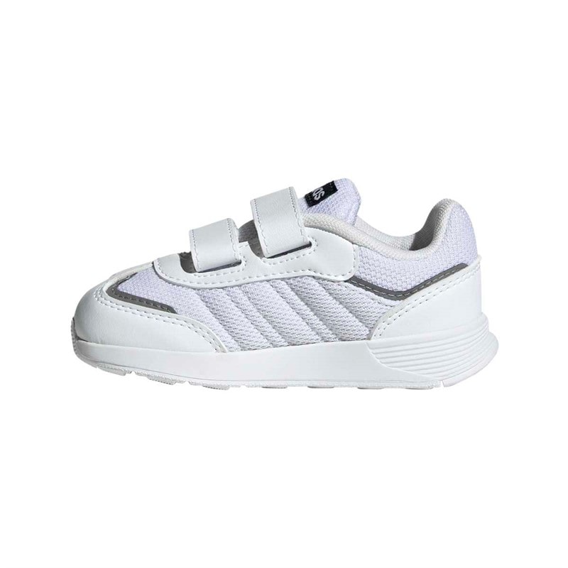 adidas Infant Tensaur Switch Velcro Trainers Cloud White/Core Black/Grey Four - Image 5