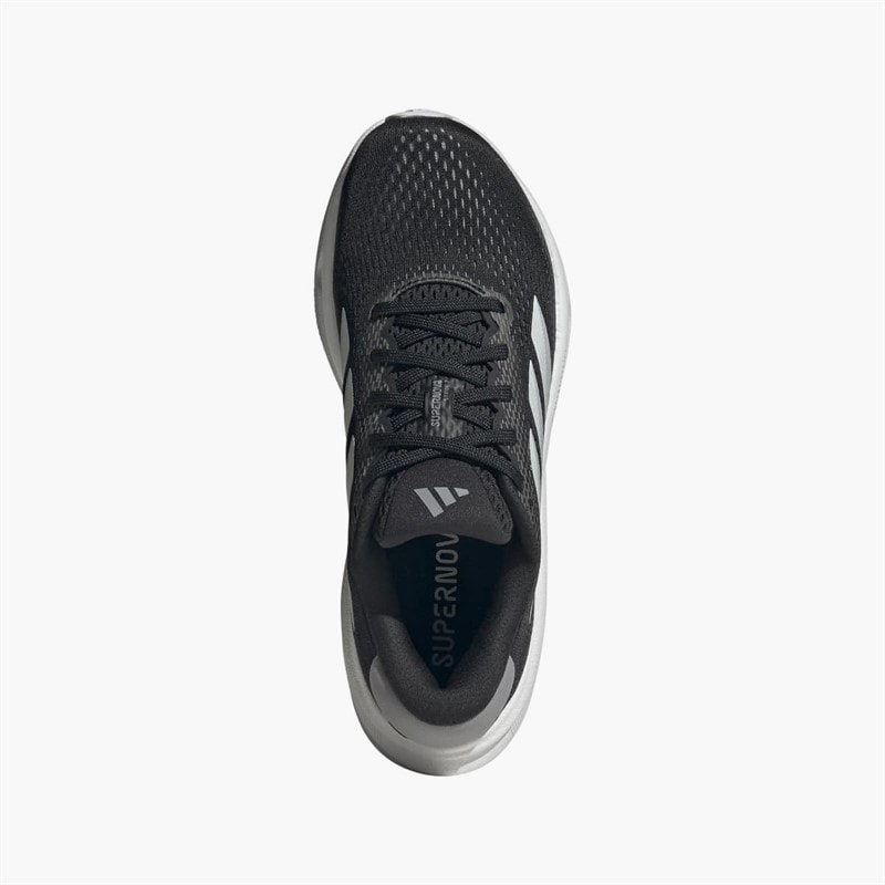 adidas Womens Supernova Stride 2.0 Neutral Running Shoes Core Black/Cloud White/Grey - Image 4