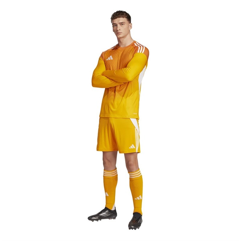 adidas Mens Tiro 24 Training Shorts Crew Orange/White - Image 4