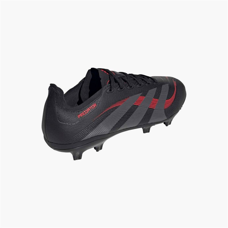 adidas Mens Predator League Stealth Victory Pack FG/MG Firm/Multi Ground Football Boots Core Black/Grey Four/Lucid Red - Image 3