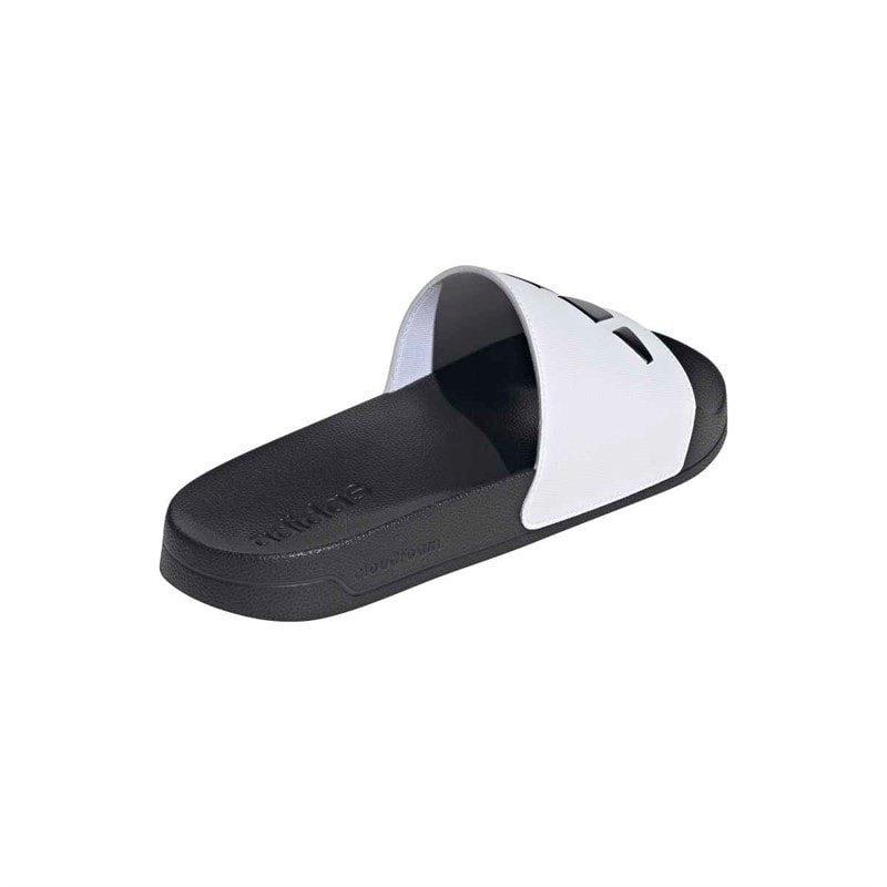 adidas Mens Adilette Shower Sliders Cloud White/Core Black/Core Black - Image 3