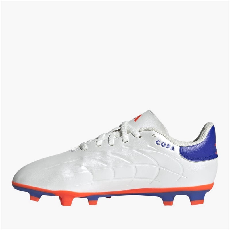 adidas Junior Copa Pure 2 Club Advancement Pack FG Firm Ground Football Boots Cloud White/Lucid Blue/Solar Red - Image 5