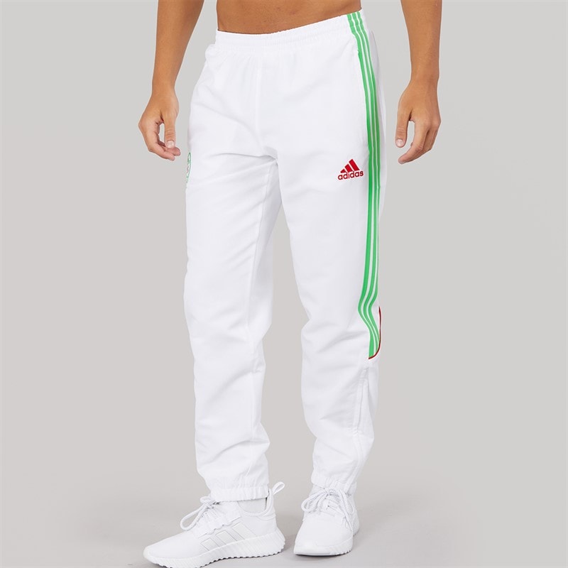 adidas Mens FAF Algeria Track Pants White - Image 2