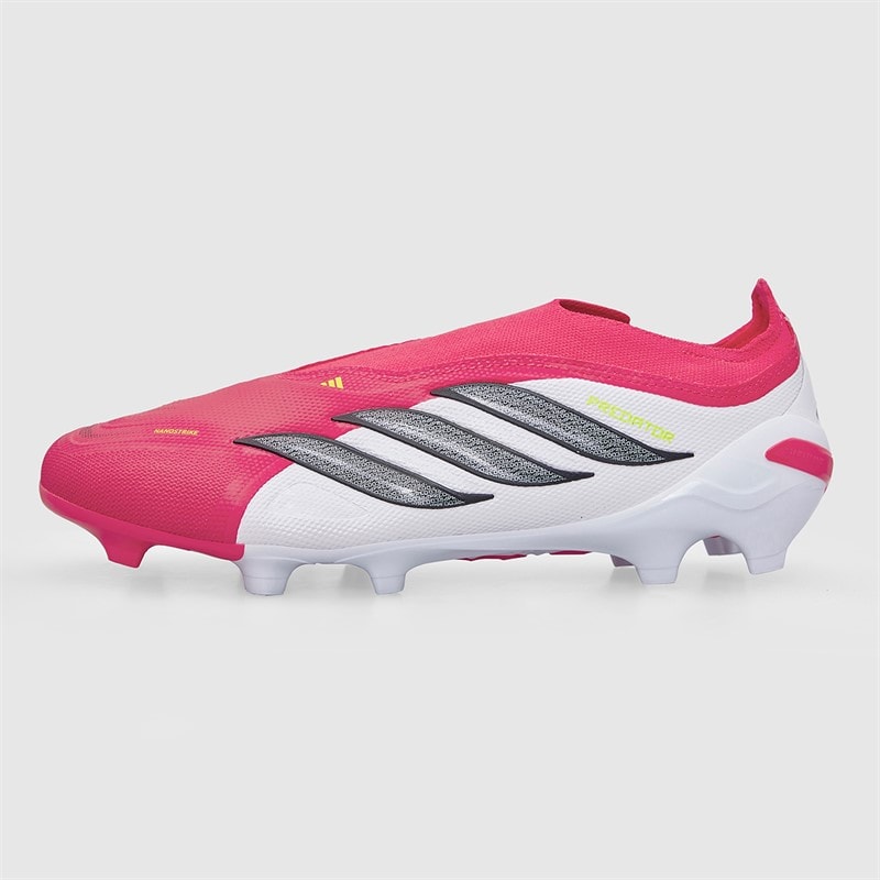 adidas Mens Predator League Laceless Born For Goals Pack FG Firm Ground Football Boots Lucid Red/Core Black/Cloud White - Image 2