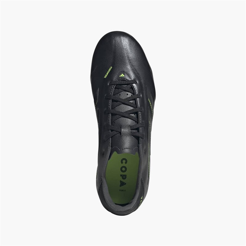 adidas Junior Copa Pure 3 League Electric Stealth Pack FG/MG Firm/Multi Ground Football Boots Core Black/Dgh Solid Grey/Lucid Lemon - Image 4