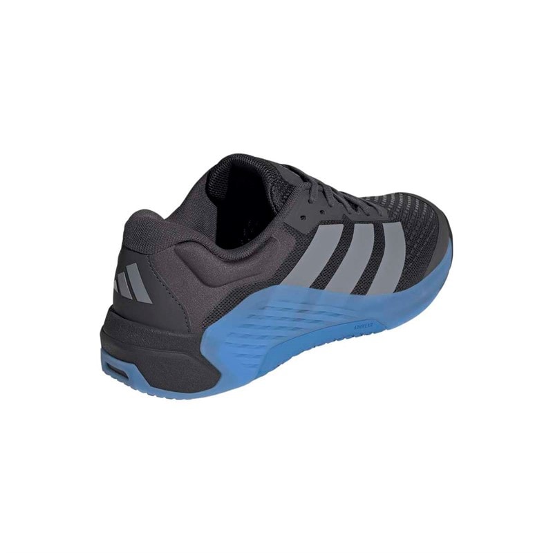 adidas Mens Dropset 3 Training Shoes Carbon/Grey/Ray Blue - Image 3