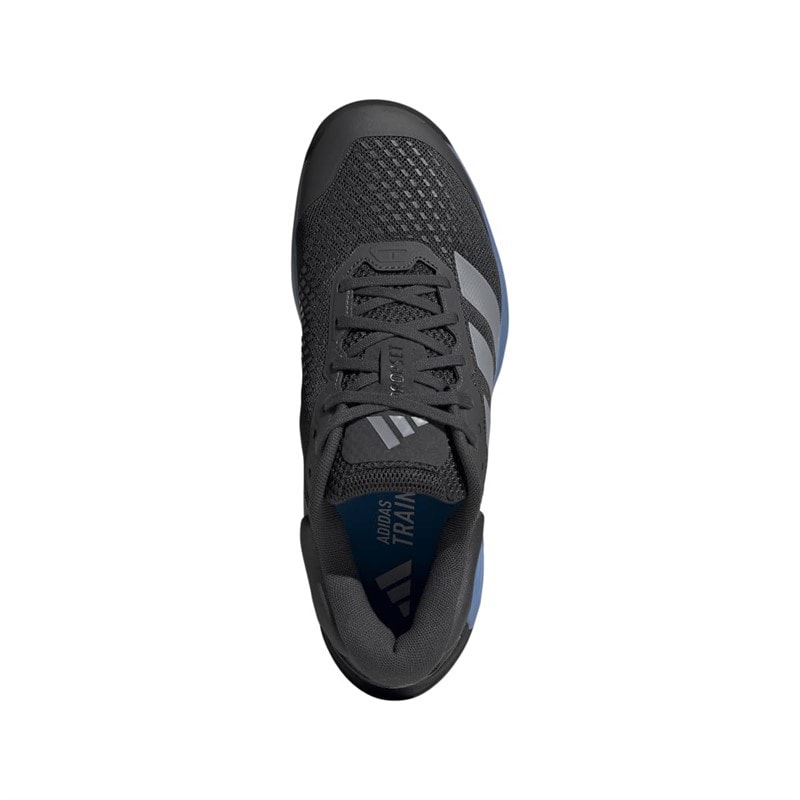 adidas Mens Dropset 3 Training Shoes Carbon/Grey/Ray Blue - Image 4