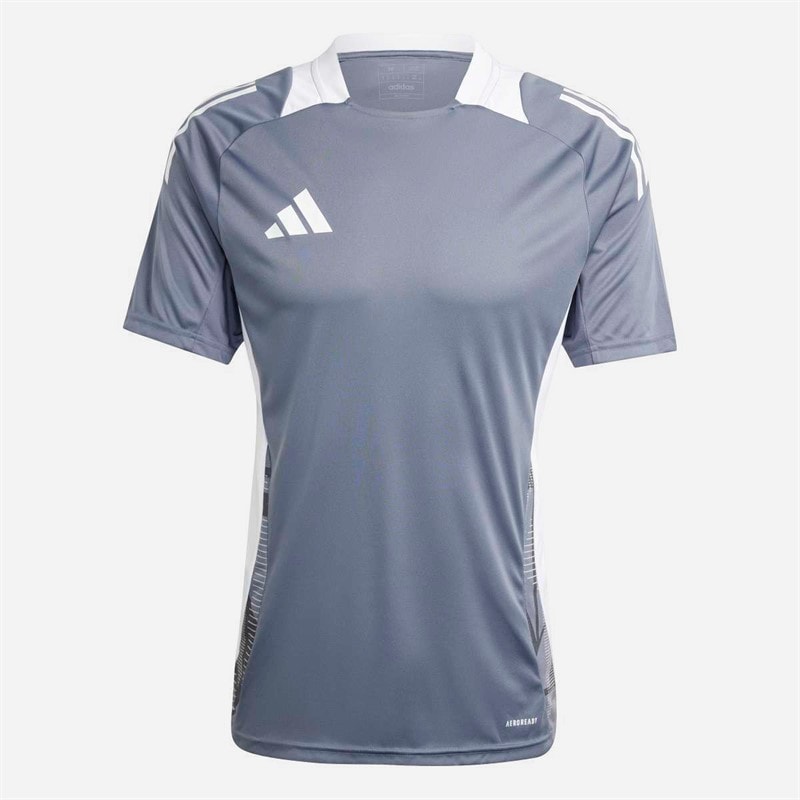 adidas Mens Tiro 24 Competition T-Shirt Team Onix/White