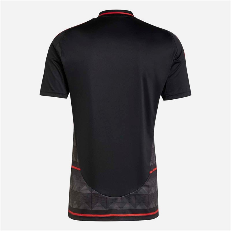 adidas Mens FCU 1FC Union Berlin 24/25 Away Jersey Black/Vivid Red - Image 2