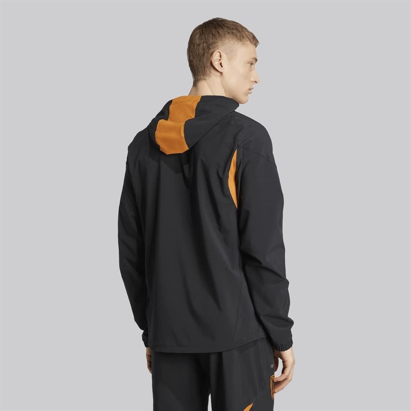 adidas Mens PFC Paris FC Ninho Tiro Track Jacket Black - Image 2