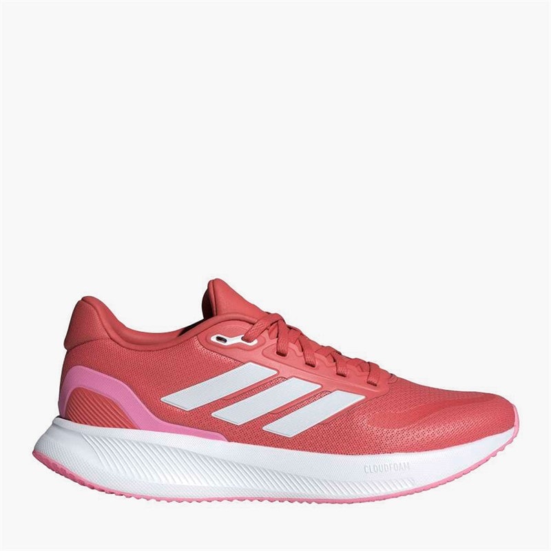 adidas Womens Runfalcon 5 Neutral Running Shoes Better Scarlet/Cloud White/Bliss Pink