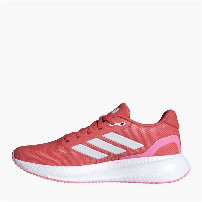 adidas Womens Runfalcon 5 Neutral Running Shoes Better Scarlet/Cloud White/Bliss Pink - Image 5