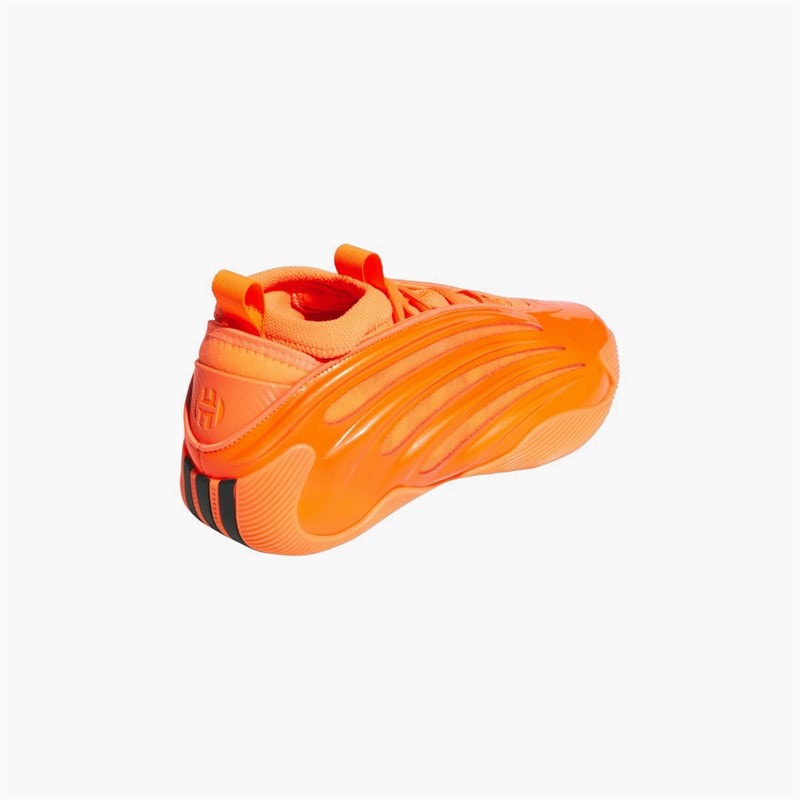 adidas Mens Harden Volume 9 'Dynamo' Basketball Shoes Solar Orange/Core Black/Collegiate Purple - Image 3