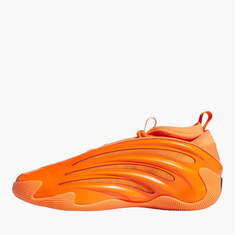 adidas Mens Harden Volume 9 'Dynamo' Basketball Shoes Solar Orange/Core Black/Collegiate Purple - Image 5