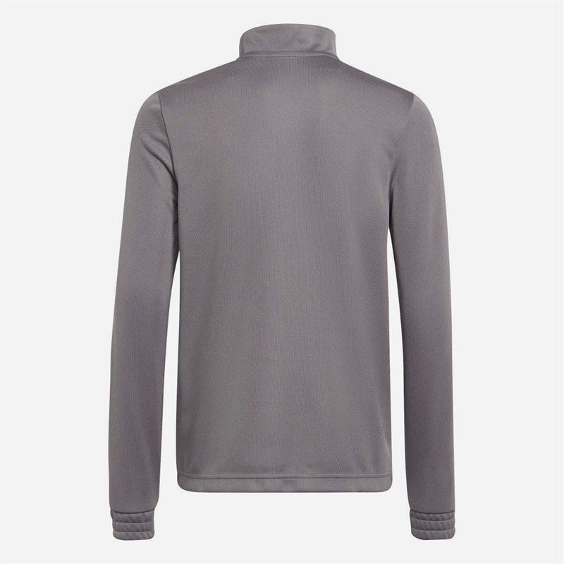 adidas Boys Junior Entrada 22 1/4 Zip Training Top Team Grey Four - Image 2