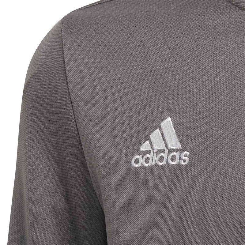 adidas Boys Junior Entrada 22 1/4 Zip Training Top Team Grey Four - Image 4