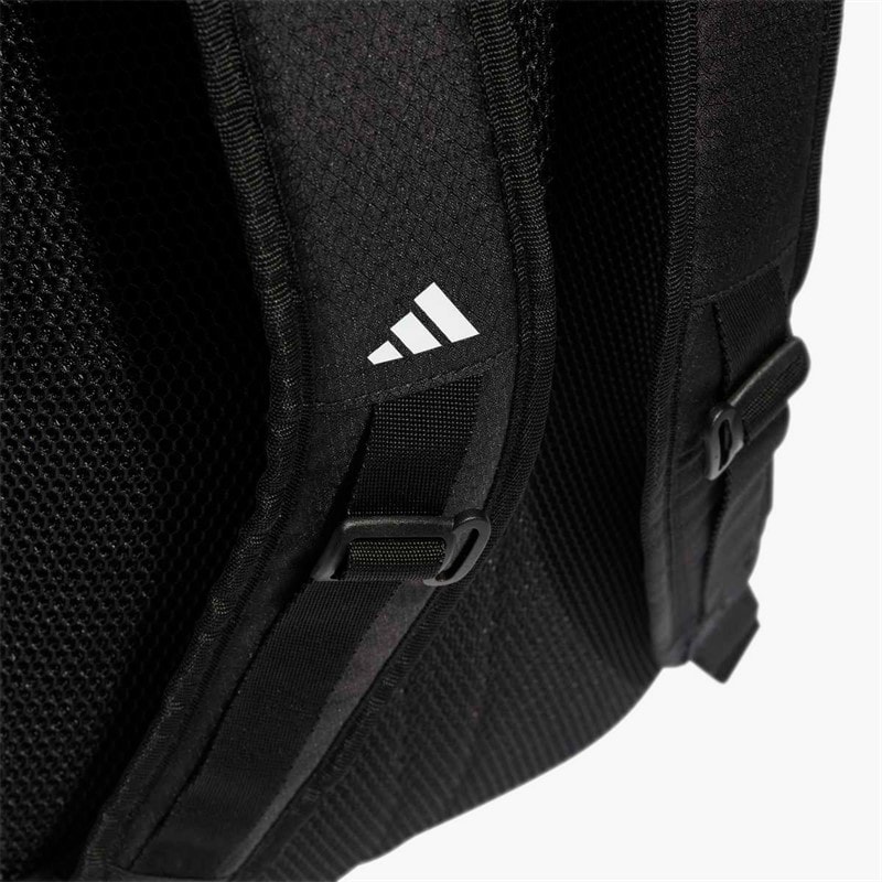 adidas Essentials 3-Stripes Backpack Black/White - Image 4